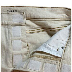 Ana Adaptive Beige Hook & Loop Fly Jeans For Women Size 30